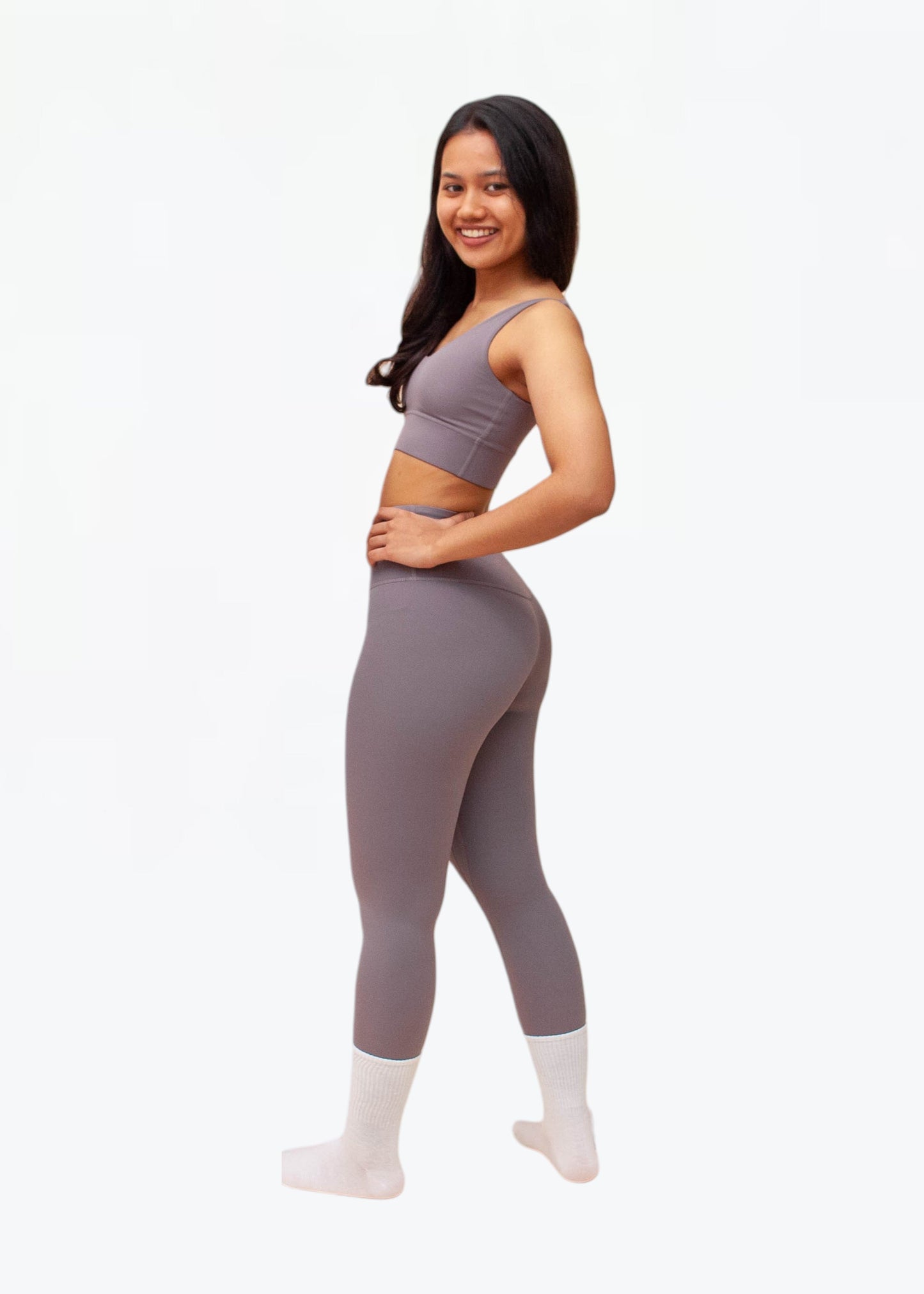 Everyday Stay Grounded Leggings - Lavender