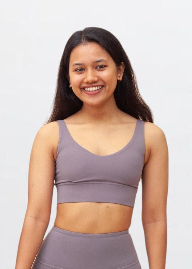 Everyday Stay Grounded Bra - Lavender
