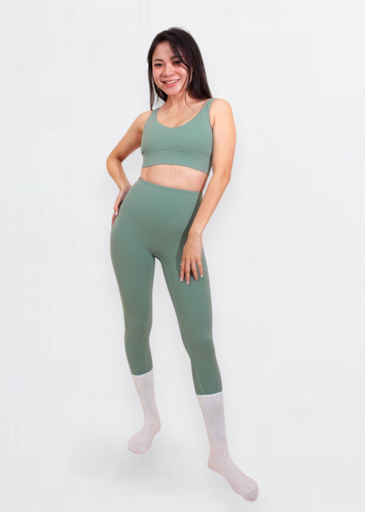 Everyday Stay Grounded Leggings - Jade