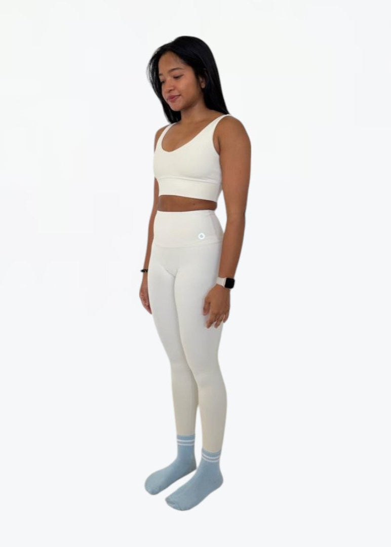 Everyday Stay Grounded Leggings - Seashell