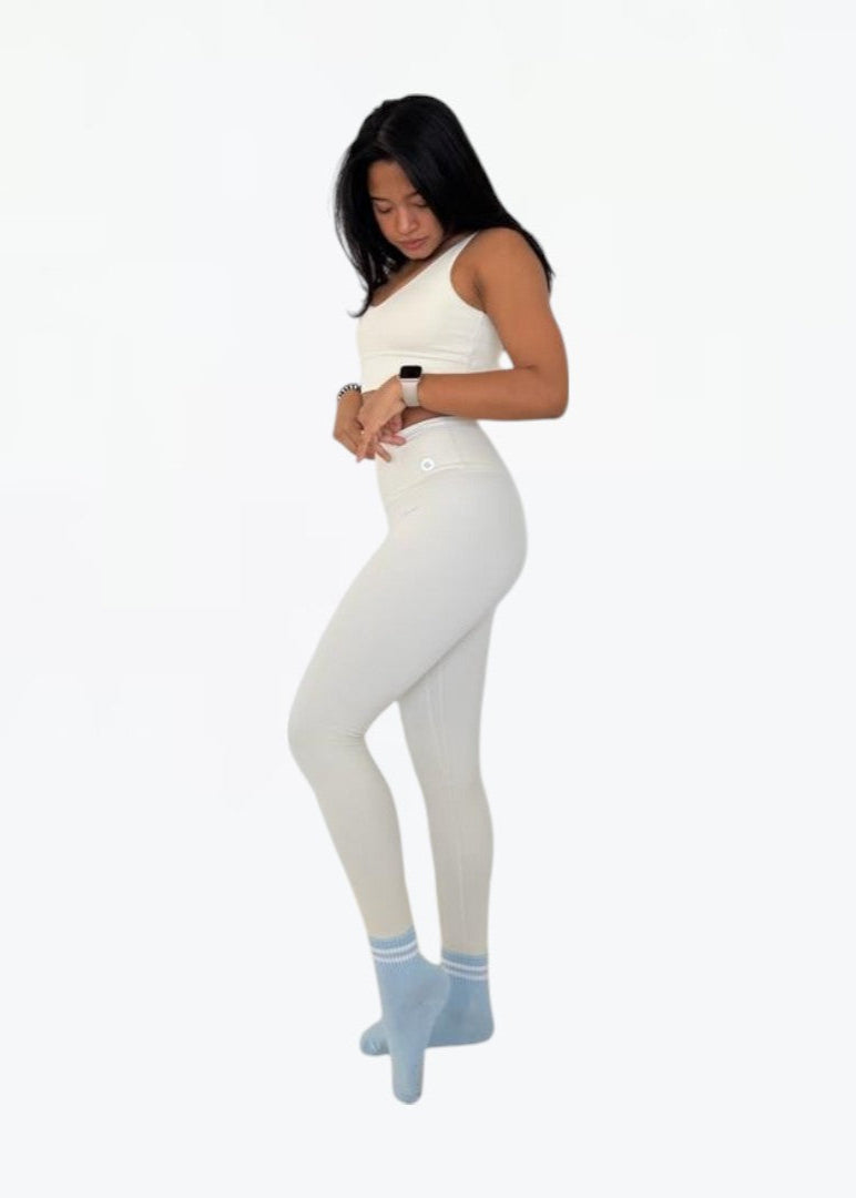 Everyday Stay Grounded Leggings - Seashell