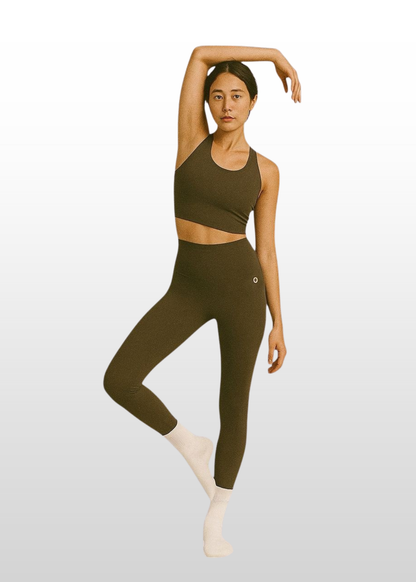 Power Legging - Pine Green