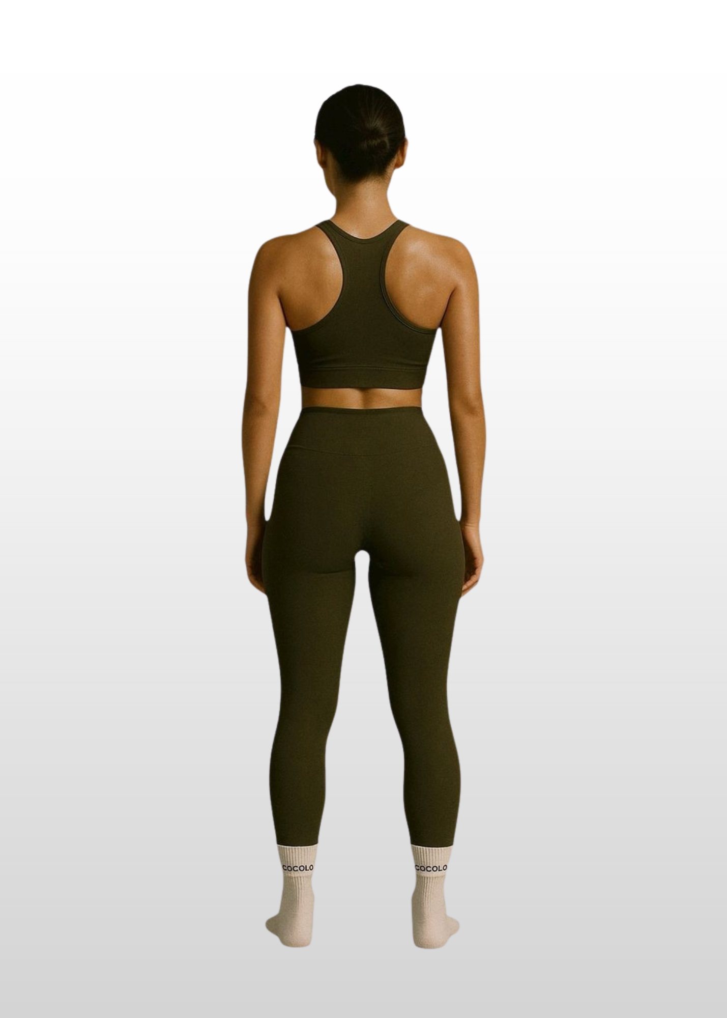Power Legging - Pine Green
