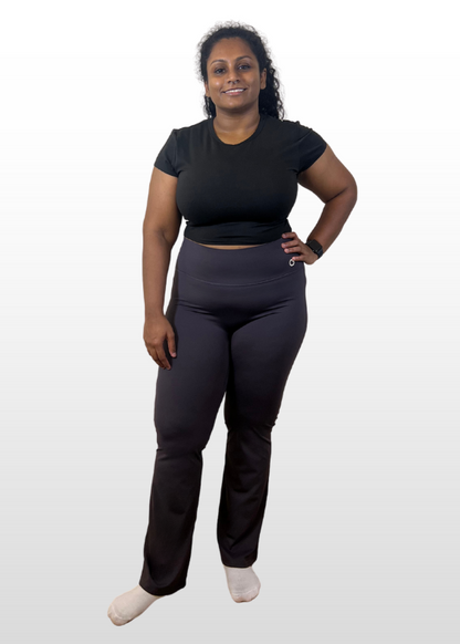 High Waisted Flare - Midnight