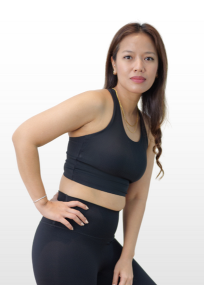 Power Racerback Bra - Noir