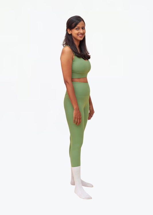 Everyday Stay Grounded Leggings - Avocado