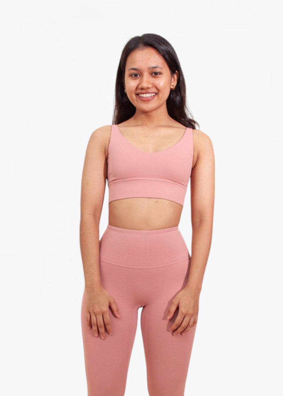 Everyday Stay Grounded Bra - Coral