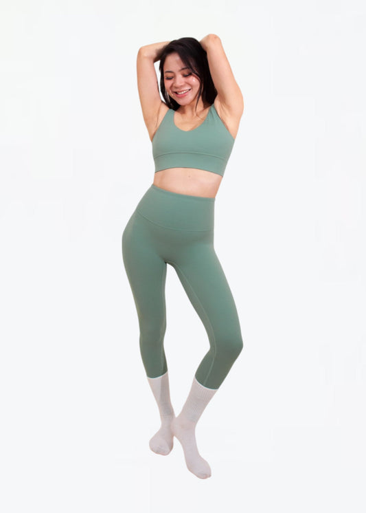 Everyday Stay Grounded Leggings - Jade