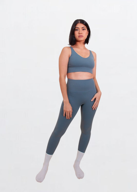 Everyday Stay Grounded Leggings - Ocean