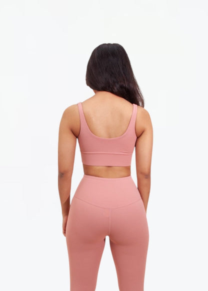 Grounded Bra - Coral
