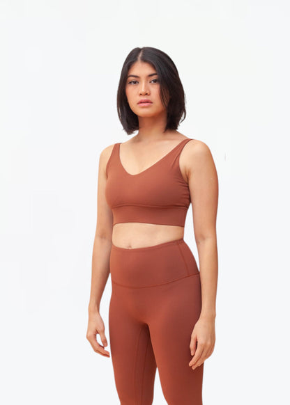 Grounded Bra - Terracotta