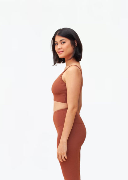 Grounded Bra - Terracotta